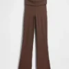 GapFit Smooth Foldover Mini Flare-leggings