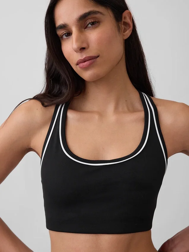 GapFit Smooth sports-BH med middels belastning og racerrygg