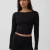 GapFit Smooth T-skjorte med båthals