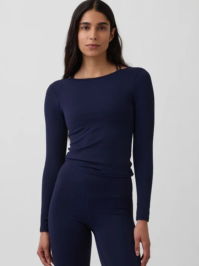 GapFit Smooth T-skjorte med båthals