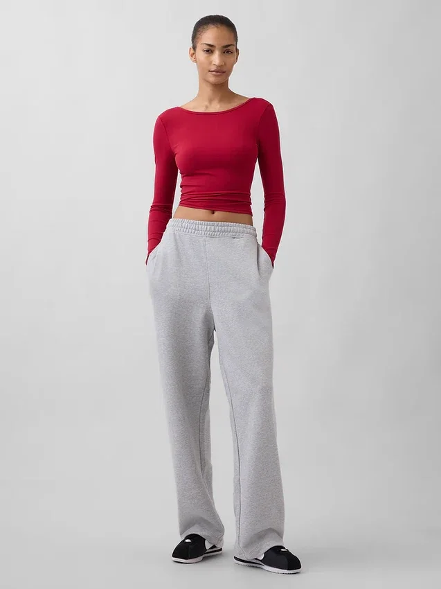 GapFit Smooth T-skjorte med båthals