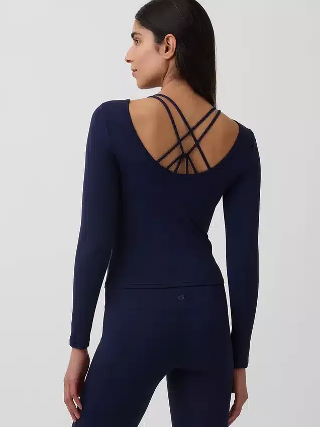 GapFit Smooth T-skjorte med båthals