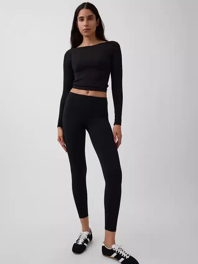 GapFit Smooth T-skjorte med båthals