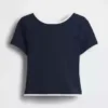 GapFit Smooth vendbar crop-top med kryssrygg