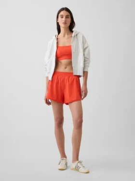 GapFit Tech løpeshorts med høy midje