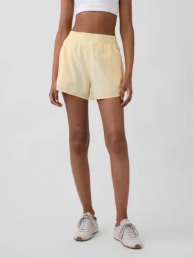 GapFit Tech løpeshorts med høy midje