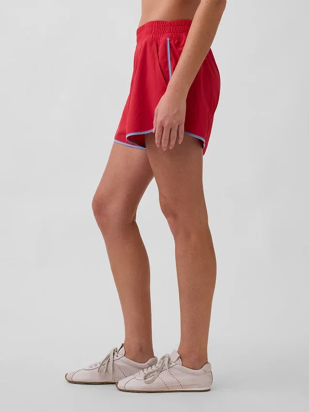 GapFit Tech løpeshorts med høy midje