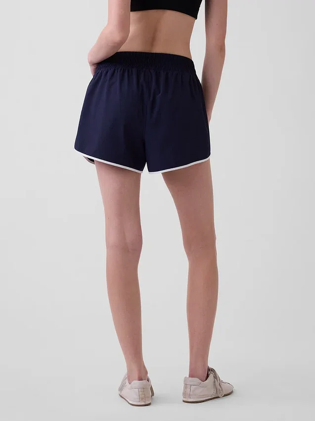 GapFit Tech løpeshorts med høy midje