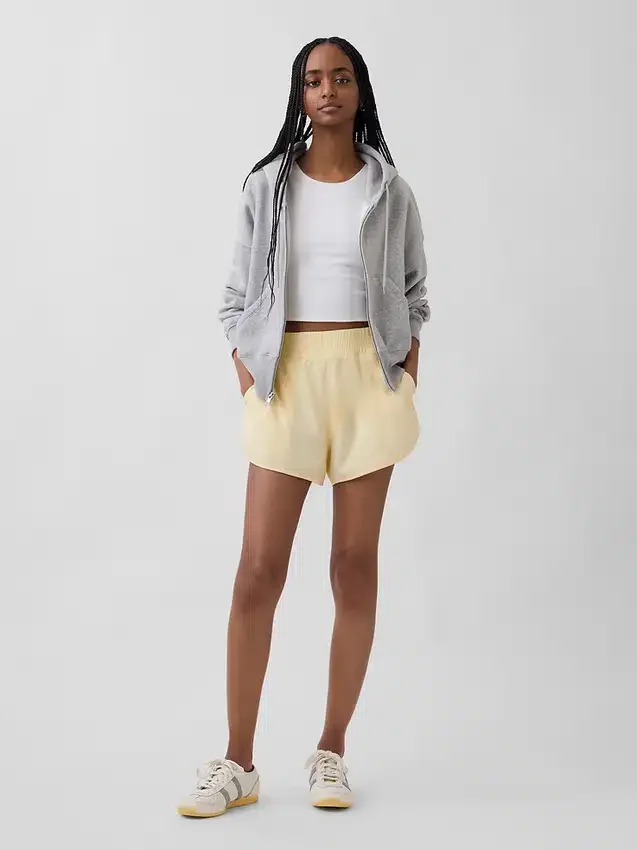 GapFit Tech løpeshorts med høy midje