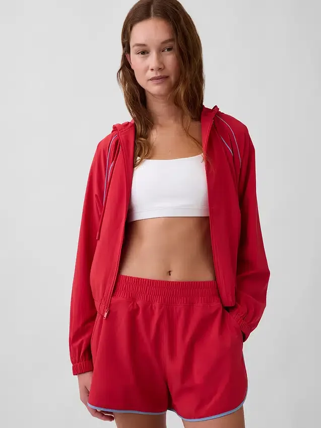 GapFit Tech løpeshorts med høy midje