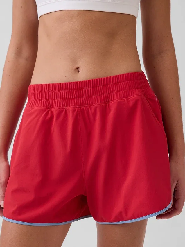 GapFit Tech løpeshorts med høy midje