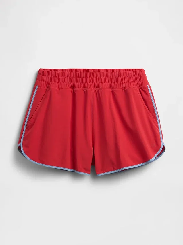 GapFit Tech løpeshorts med høy midje