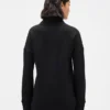 GapFit vattert jacquard-genser med halv glidelås