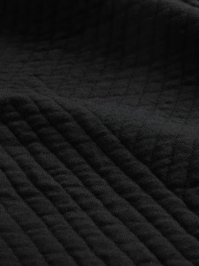 GapFit vattert jacquard-genser med halv glidelås