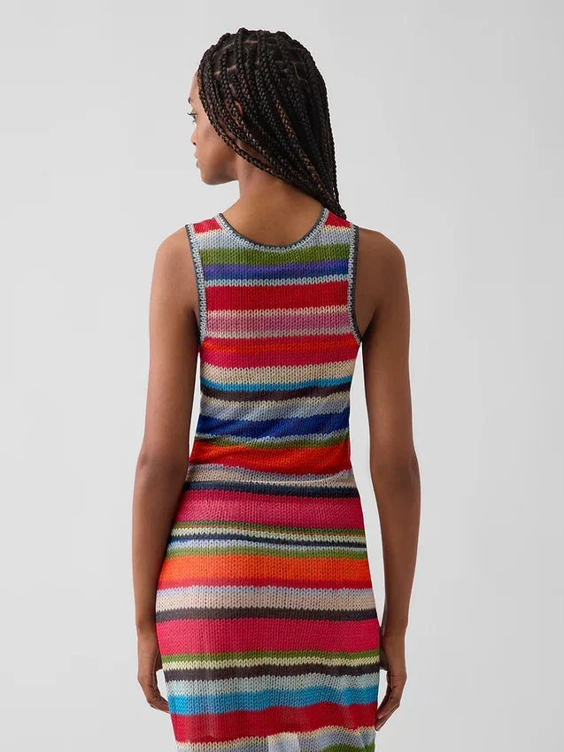 Gapstudio Happy Stripe gjennomsiktig tank-top
