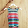 Gapstudio Happy Stripe gjennomsiktig tank-top