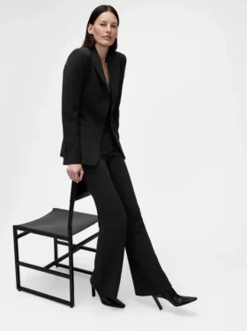 Gapstudio lavt sittende bootcut-bukser