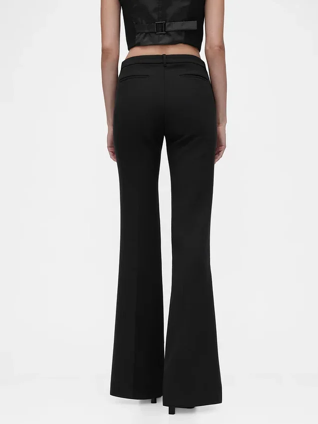 Gapstudio lavt sittende bootcut-bukser