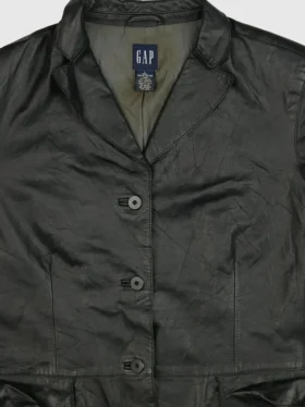Gapvintage 90-talls skinnjakke for kvinner – L