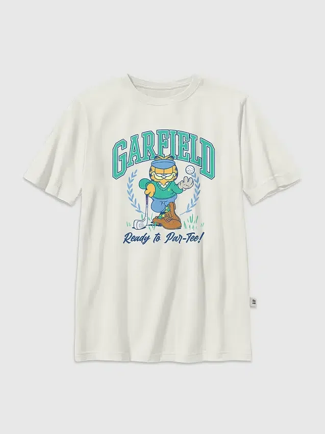 Garfield-grafisk T-skjorte for barn