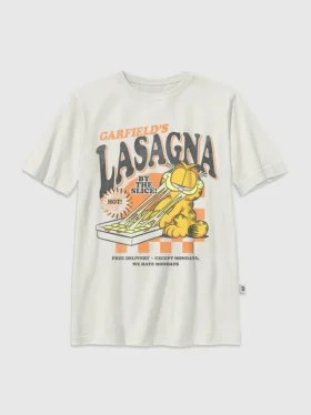 Garfield Lasagna-T-skjorte med grafisk trykk for barn