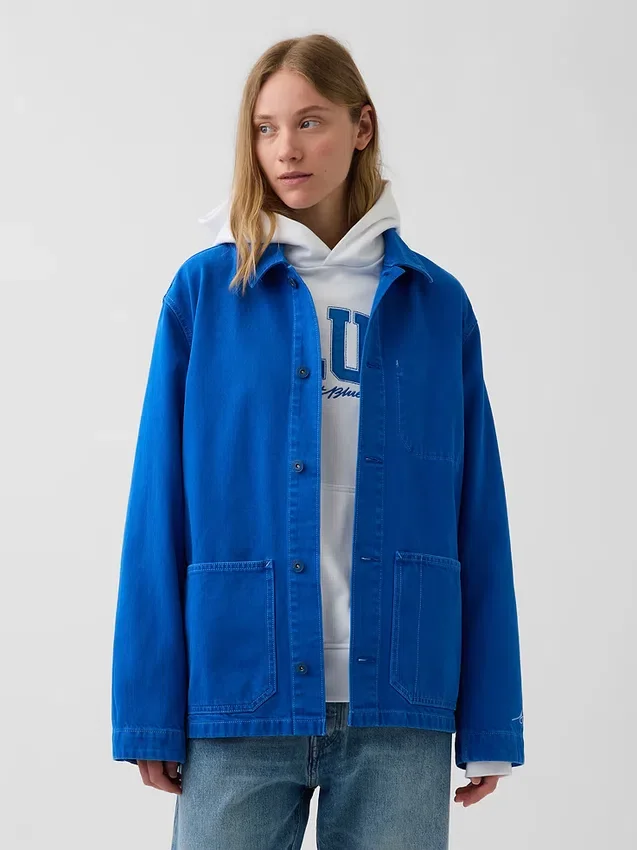 Get Blue avslappet arbeidsjakke
