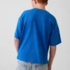 Get Blue barne-T-skjorte med avslappet logo