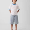Get Blue barne-T-skjorte med avslappet logo