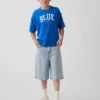 Get Blue barne-T-skjorte med avslappet logo