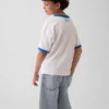 Get Blue barne-T-skjorte med avslappet logo