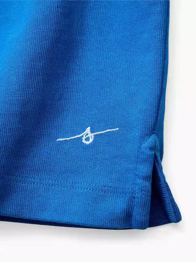 Get Blue barne-T-skjorte med avslappet logo