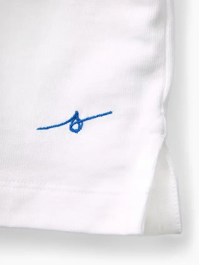 Get Blue barne-T-skjorte med avslappet logo