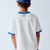 Get Blue barne-T-skjorte med avslappet logo