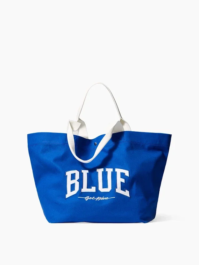 Get Blue-canvasveske