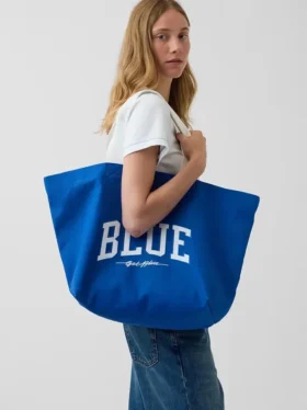 Get Blue-canvasveske