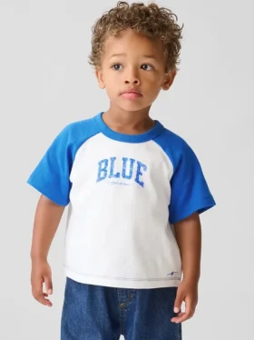 Get Blue Raglan-T-skjorte for Baby og Småbarn