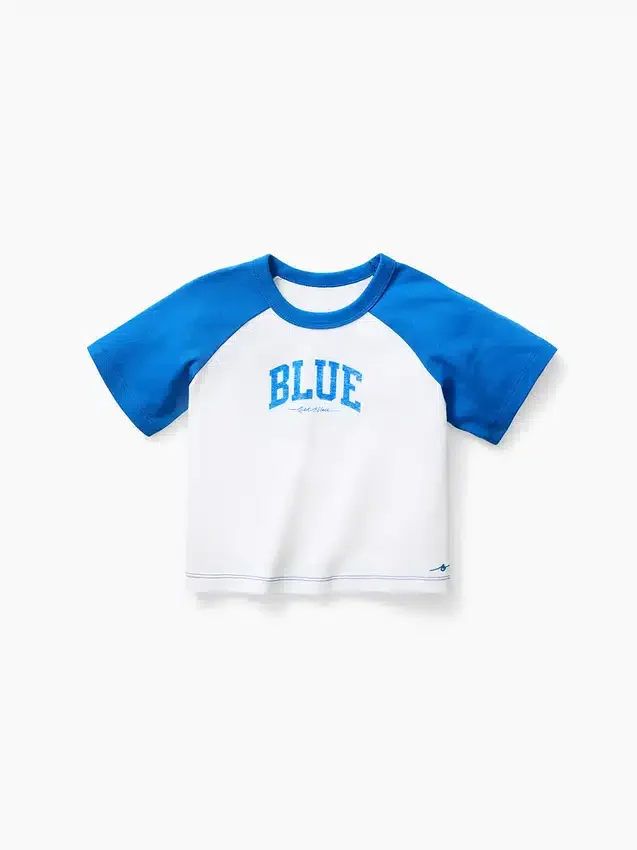 Get Blue Raglan-T-skjorte for Baby og Småbarn