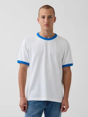 Get Blue T-skjorte med avslappet logo