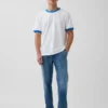Get Blue T-skjorte med avslappet logo