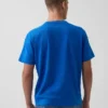 Get Blue T-skjorte med avslappet logo