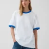 Get Blue T-skjorte med avslappet logo