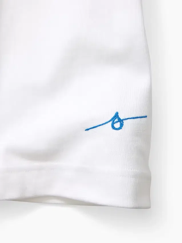 Get Blue T-skjorte med avslappet logo