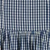 Gingham-denimkjole til barn