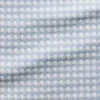 Gingham-mønstret tank-top i pointelle-strikk