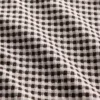 Gingham-mønstret tank-top i pointelle-strikk