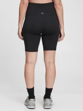 Gjenbrukte sykkelshorts med full panel for gravide