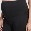 Gjenbrukte sykkelshorts med full panel for gravide