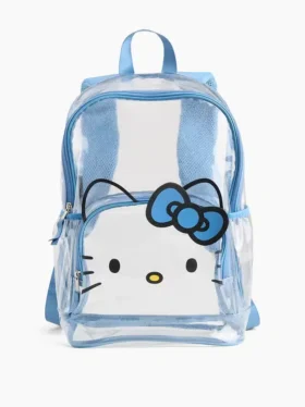 Gjennomsiktig Hello Kitty-ryggsekk for barn
