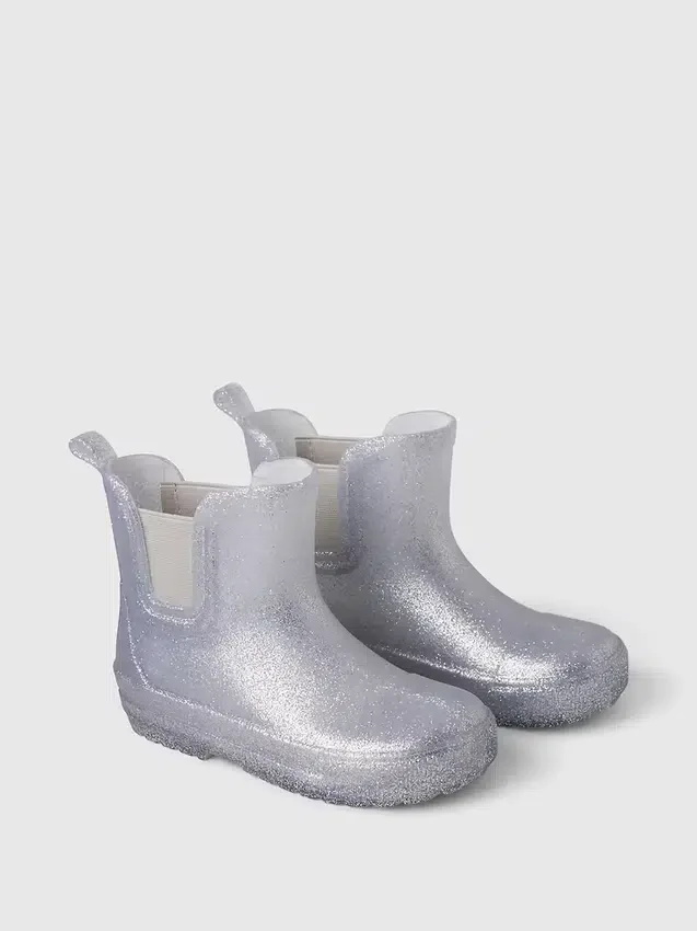 Glitter-regnstøvler for Baby og Småbarn