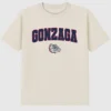 Gonzaga University Arch Logo, mørk grafisk T-skjorte